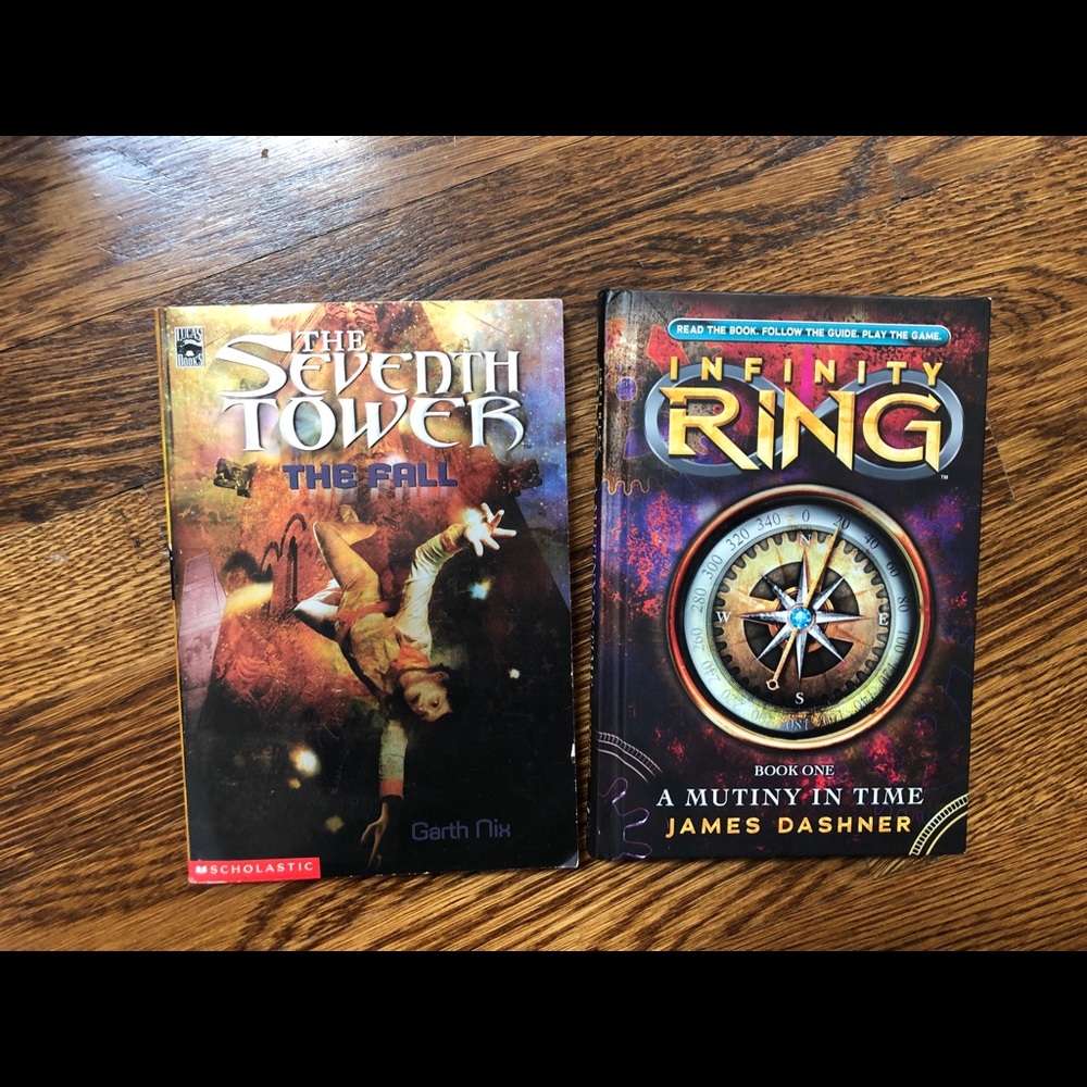 tween/teen book:The seventh tower & infinity ring